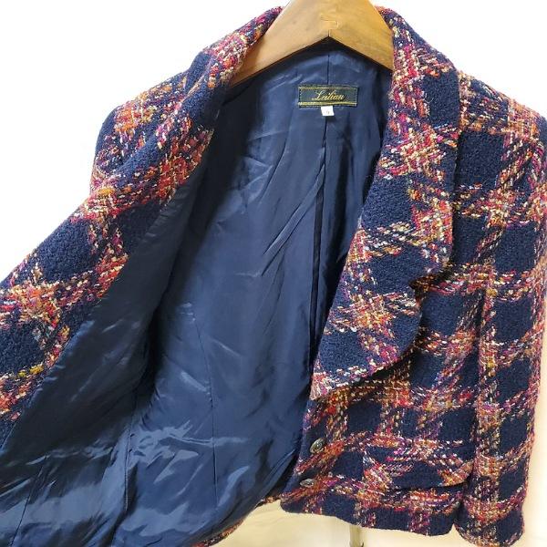 極美品　近年モデル レリアン ワンピース フロッキー ツイード風 極美品 近年モデル レリアン ワンピース フロッキー ツイード風 wnc