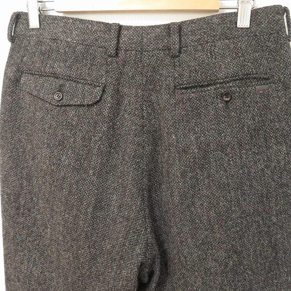 PAPAS（パパス） #wnc パンツ スラックス L チャコールグレー ツイード
