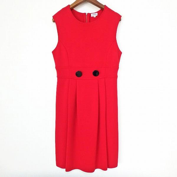 FOXEY BOUTIQUE　赤色　ノースリーブワンピース 40サイズ FOXEY（フォクシー） #anc フォクシーブティック FOXEY BOUTIQUE