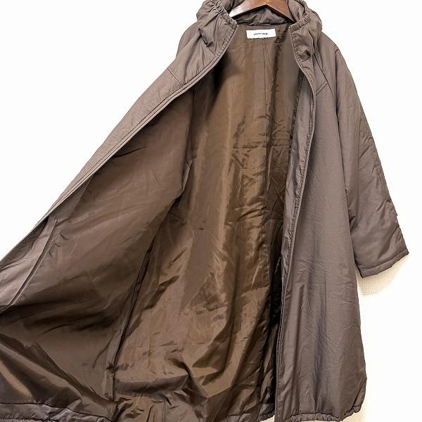 wnc ピエール・カルダン pierrecardin コート L 茶系 中綿 ジップ