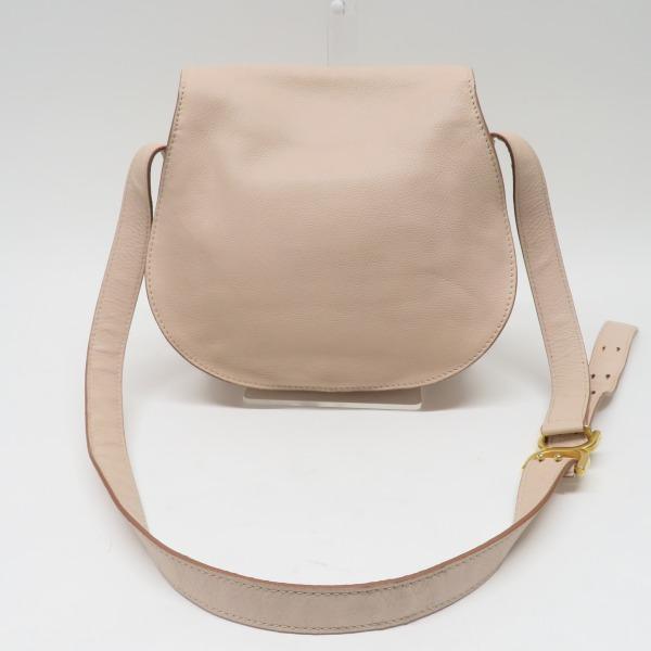 Chloe（クロエ） #anb ショルダーバッグ マーシー ピンク レザー 