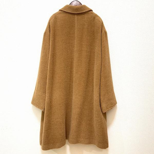 美品✨　アニオナ AGNONA ロングコート キャメル100% ベージュ　M wnc アニオナ AGNONA コート キャメル色 ロング ビッグシルエット