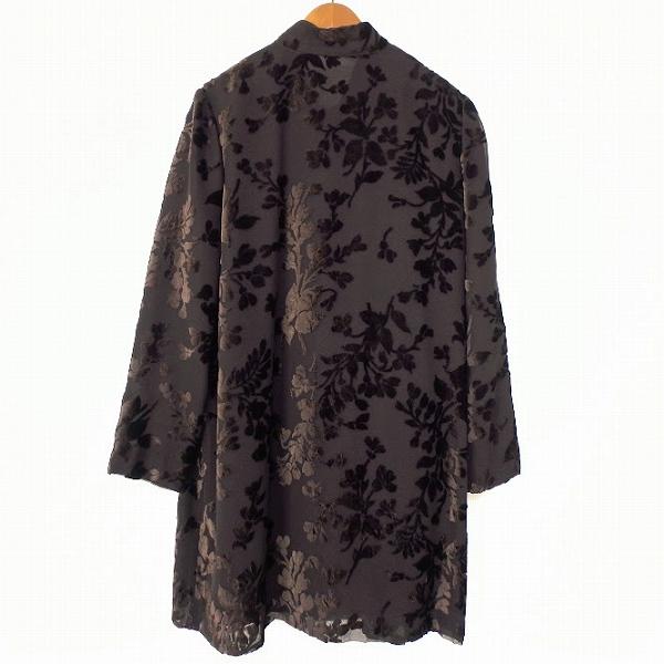 Leilian（レリアン） #anc チュニック 11 焦げ茶 シャツ・ブラウス 柄 