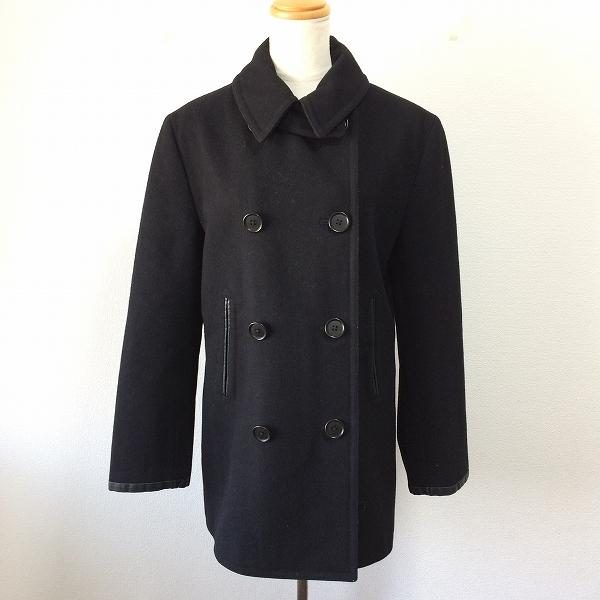 wnc ラルフローレン RalphLauren コート 9 黒 テーラード Pコート