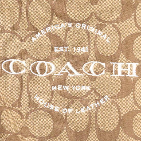 anc コーチ COACH パーカー LARGE ベージュ 茶 C8773 シグネチャー
