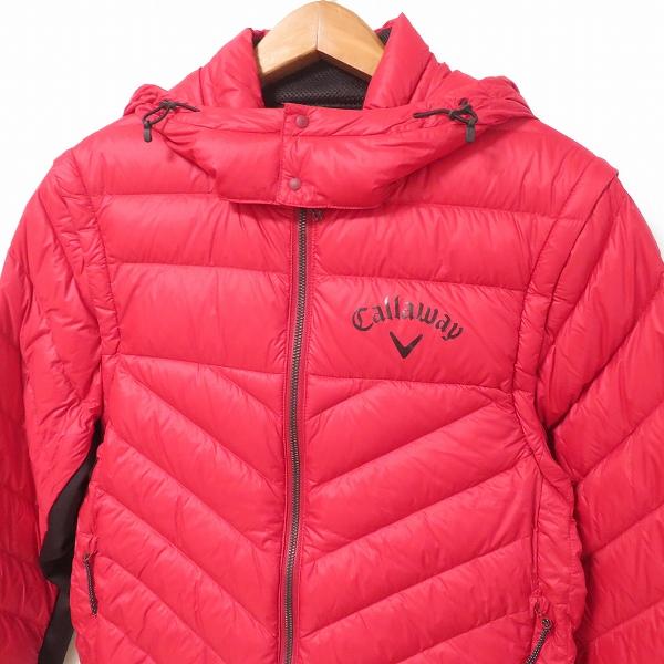 wnc キャロウェイ Callaway Golf ダウンジャケット ダウンベスト M 赤