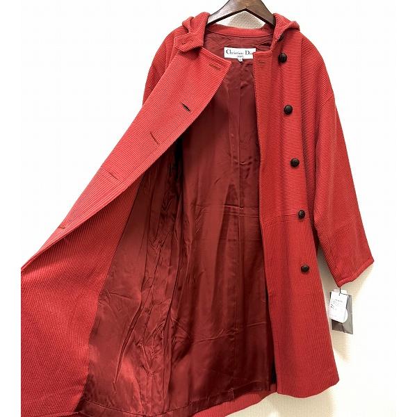 wnc クリスチャンディオール ChristianDior SPORTS コート S 赤系