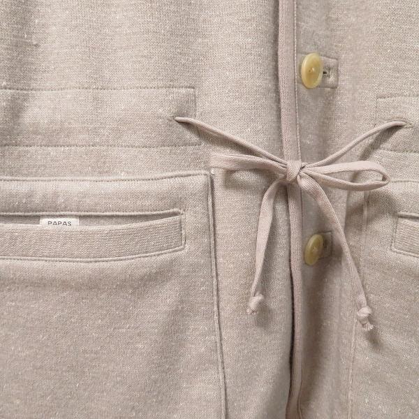 PAPAS（パパス） #anc ジャケット カーディガン ニット M グレー系 