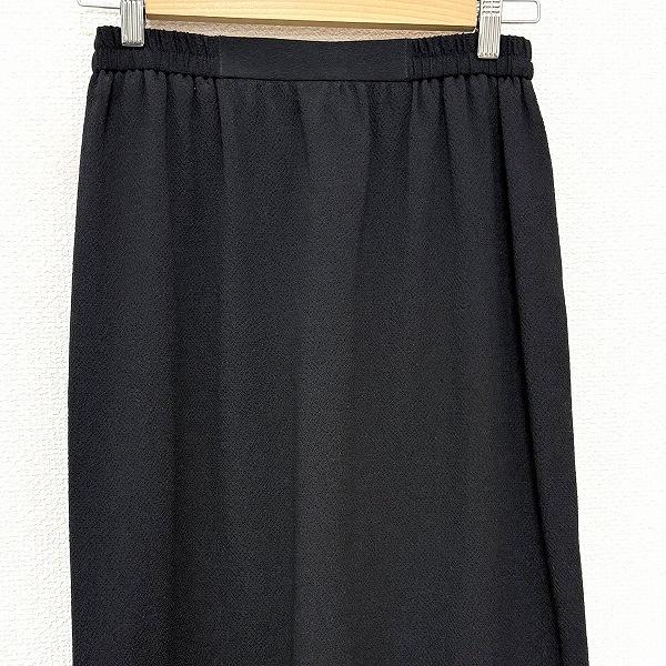 #anc 詩仙堂 ヒトシタムラ Ts コレクション スカート 黒系 ちりめん シンプル ロング レディース [930703] |  | 02