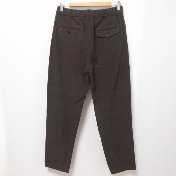 PAPAS（パパス） #wnc パンツ スラックス M チャコールグレー ロゴ