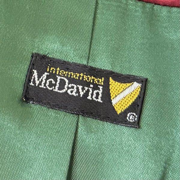 wnc マックデイビッド McDavid コート 38 濃紺 カシミヤ ロング 