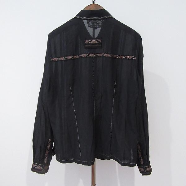 anc インポートロッサ import Rossa シャツ・ブラウス 44 黒 茶 赤系