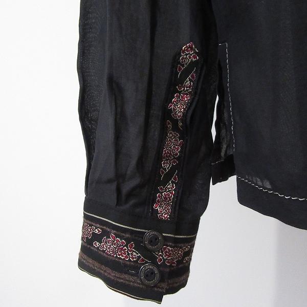 anc インポートロッサ import Rossa シャツ・ブラウス 44 黒 茶 赤系