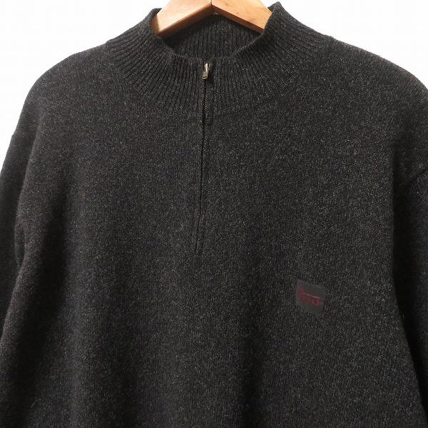 PAPAS（パパス） #wnc ニット セーター L チャコールグレー ウール