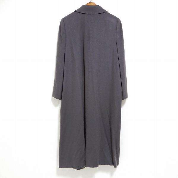 wnc レリアン Leilian ロング コート 11 グレー カシミヤ レディース