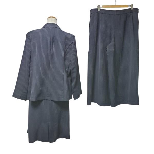 Leilian（レリアン） #anc スカートスーツ 17 紺 スリーピース 