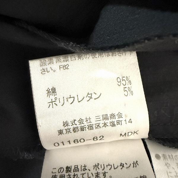 snc バーバリー BURBERRY ワンピース 40 黒 ノースリーブ シャツワンピ