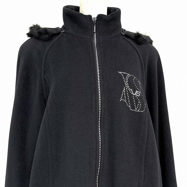 wnc バレンザポー VALENZAPO コート 40 黒 ジップアップ ライン