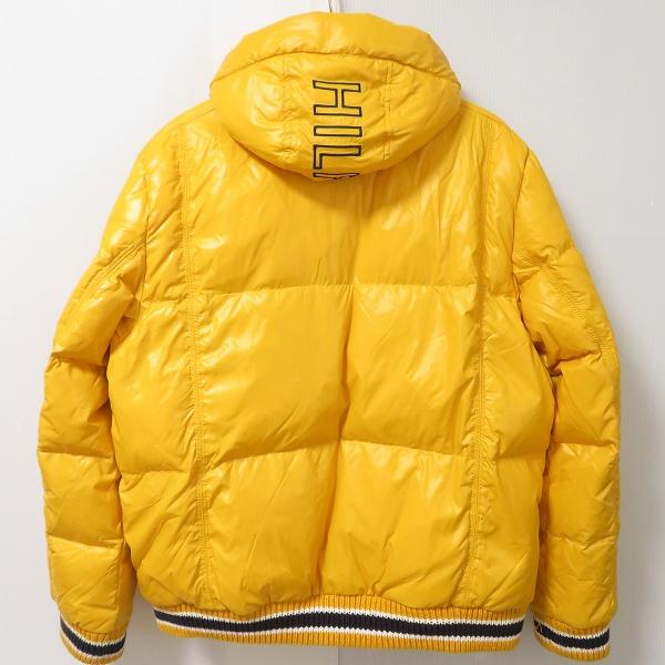 wnc トミーヒルフィガー TommyHilfiger ダウンジャケット L 黄 ジップ