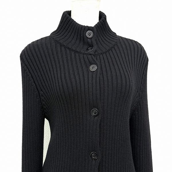 wnc ブティックモスキーノ BOUTIQUE MOSCHINO カーディガン 黒 ニット  
