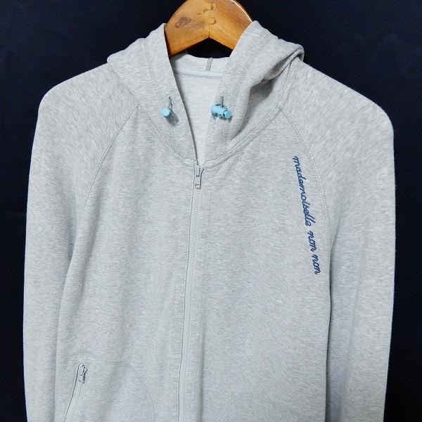 anc マドモアゼルノンノン MademoiselleNONNON パーカー 40L グレー