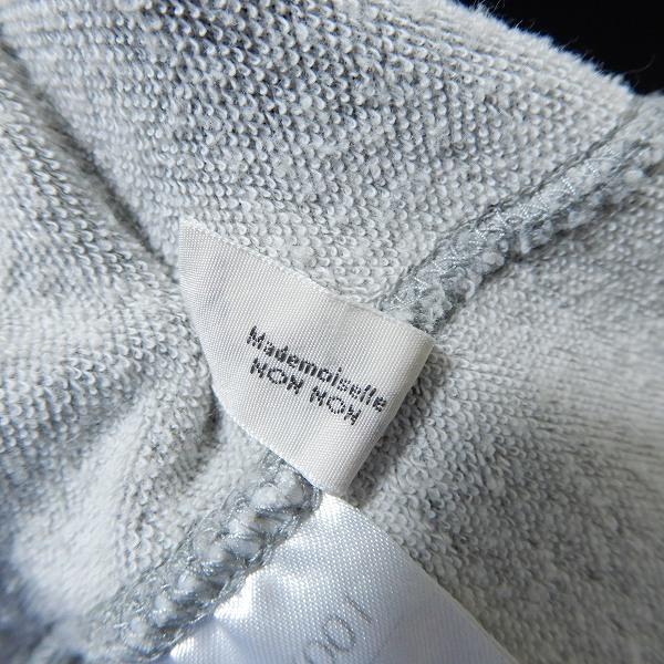 anc マドモアゼルノンノン MademoiselleNONNON パーカー 40L グレー