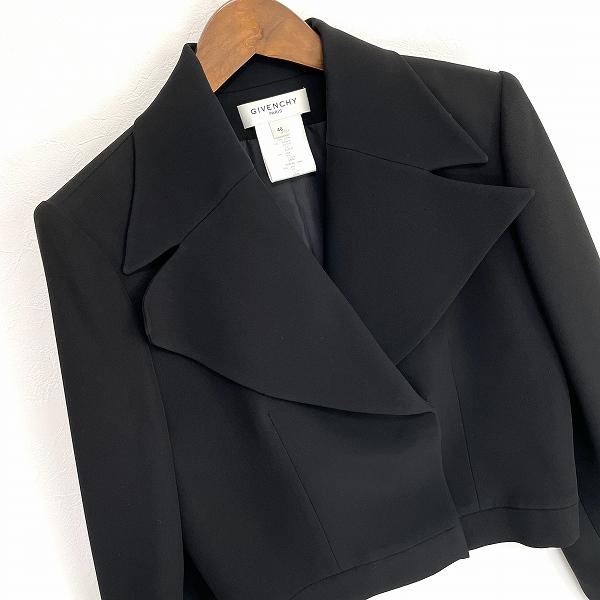 GIVENCHY（ジバンシィ） #anc ジバンシイ ジャケット 40 黒 シルク混