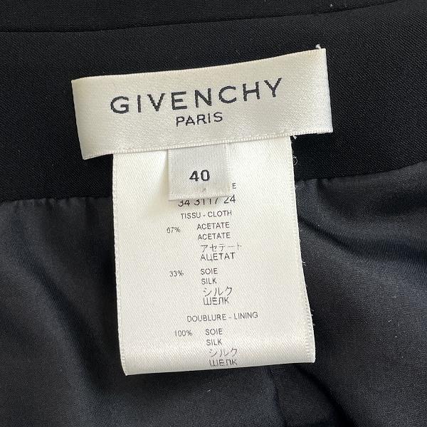 GIVENCHY（ジバンシィ） #anc ジバンシイ ジャケット 40 黒 シルク混
