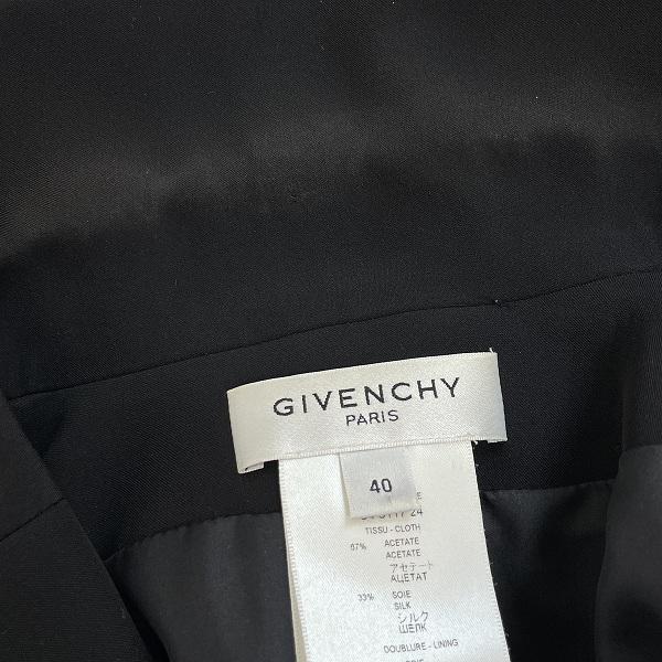 GIVENCHY（ジバンシィ） #anc ジバンシイ ジャケット 40 黒 シルク混