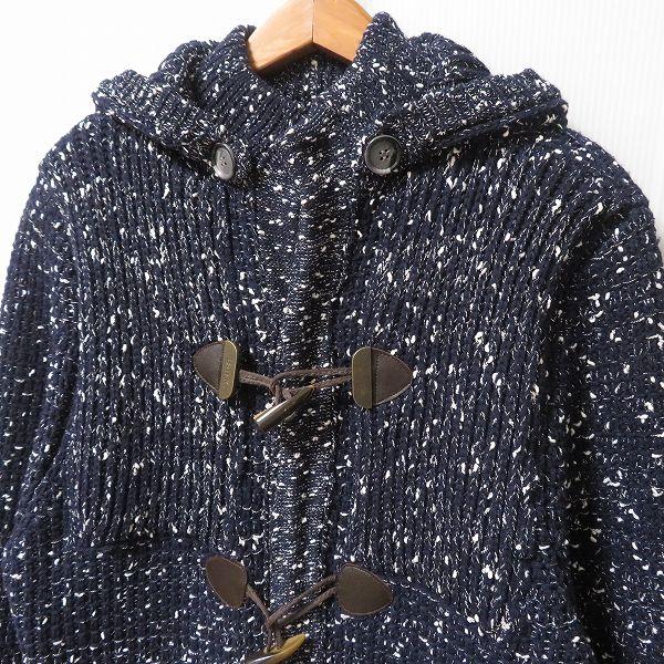 wnc バーク Bark コート ダッフルコート ニットコート XXXL 紺