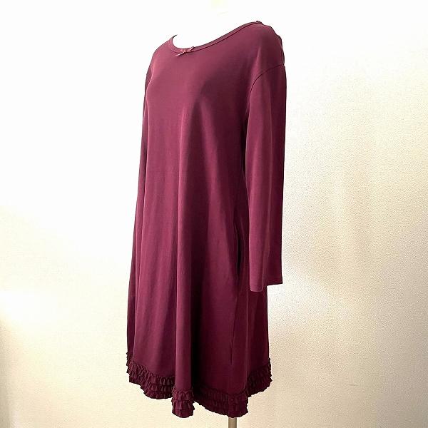 PINK HOUSE（ピンクハウス） #anc チュニック ワンピース えんじ