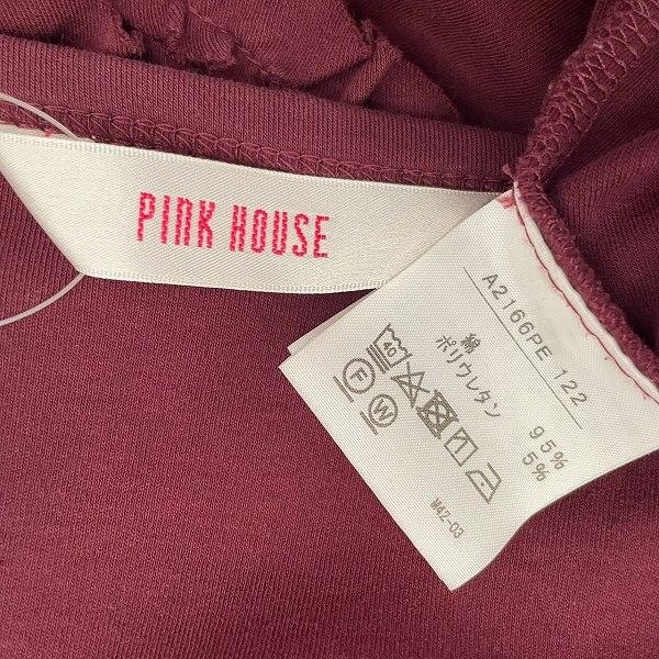 ピンクハウス　チュニックワンピース PINK HOUSE（ピンクハウス） #anc チュニック ワンピース えんじ