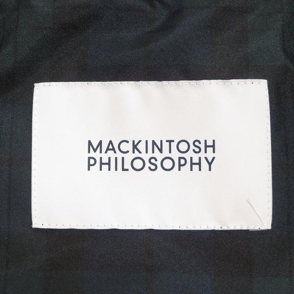 値下【新品タグ付】マッキントッシュ・フィロソフィー ジャケット MACKINTOSHPHILOSOPHY マッキントッシュフィロソフィー wnc JKT(38R) ジャケット・アウター