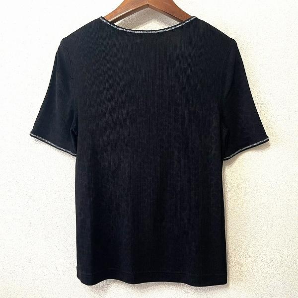 伊太利屋（Italiya） #snc GKITALIYA カットソー 9 黒 半袖 ライン 