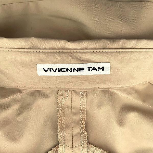 VIVIENNE TAM（ヴィヴィアンタム） #anc ワンピース 38 ベージュ 