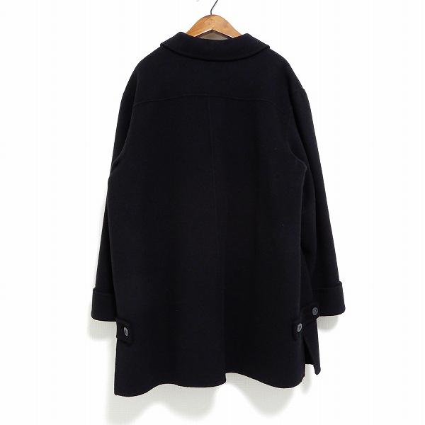 wnc レリアン Leilian コート 11 黒 ピーコート ダブル レディース