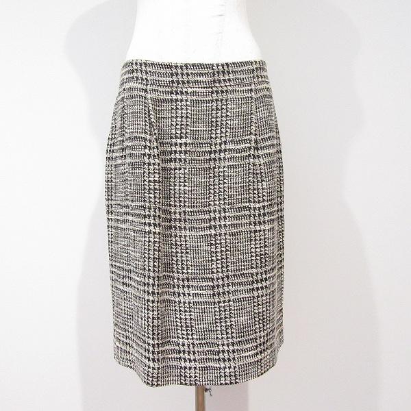 【美品】レリアン　セットアップ13号＋ Leilian（レリアン） #anc セットアップ ツーピース 13 アイボリー 黒