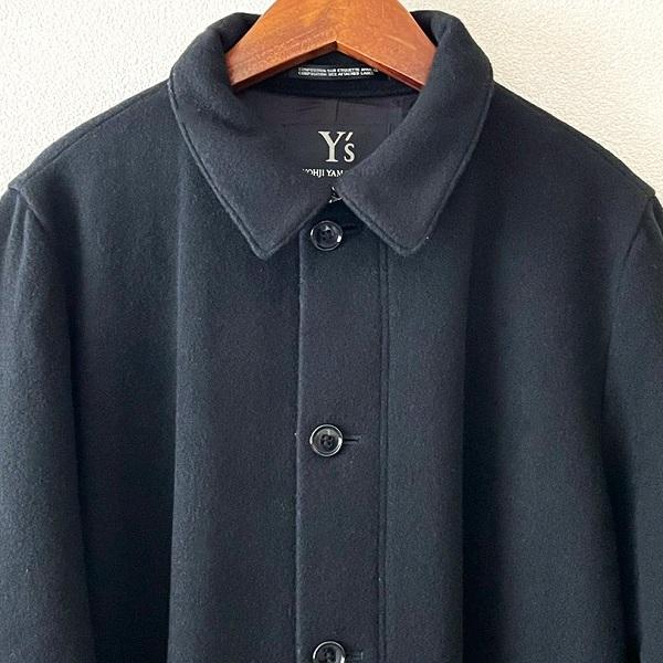 Y's Yohji Yamamoto ブラックロングコート サイズ3 90's Y's for men yohji yamamoto pour homme vint