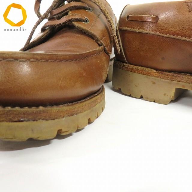 axs ジェイエムウェストン J.M WESTON #690 デッキシューズ 5 1/25 D