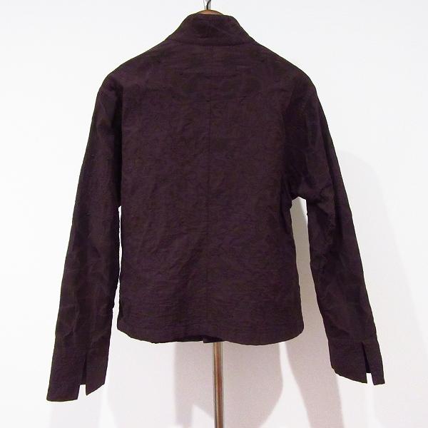 ISSEY MIYAKE スタンドカラー プリーツベスト ベロア切替 M レア