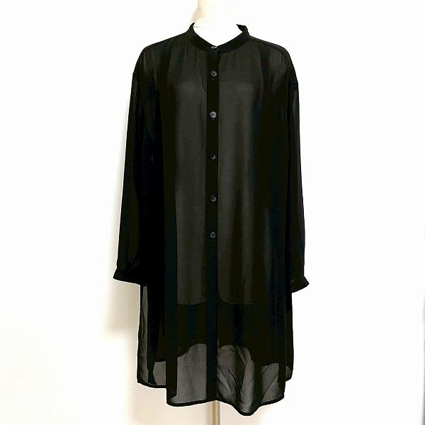 #anc 東京ソワール TOKYO SOIR カーディガン チュニック 13 黒 フォーマル シースルー 大きいサイズ 美品 レディース ...