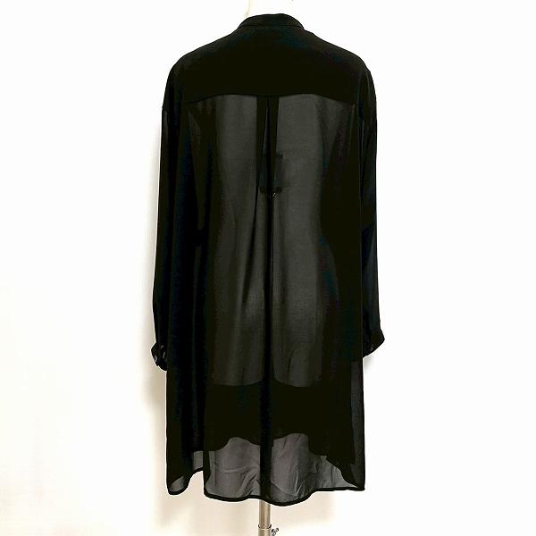 #anc 東京ソワール TOKYO SOIR カーディガン チュニック 13 黒 フォーマル シースルー 大きいサイズ 美品 レディース ...