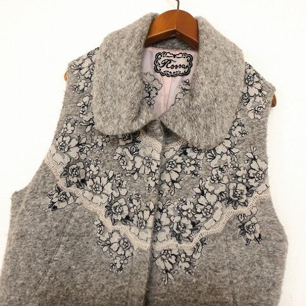 import Rossa インポートロッサ サイズ46 新品未使用 wnc インポートロッサ import Rossa ベスト・ジレ 46 グレージュ