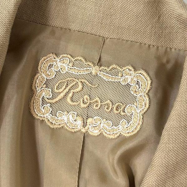 wnc インポートロッサ import Rossa ジャケット 44 ベージュ系 異素材