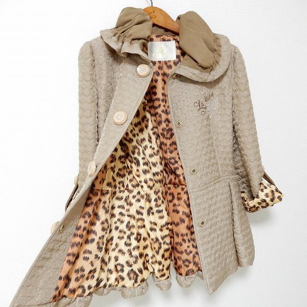 wnc イタリヤ 伊太利屋 コート 9 ベージュ 茶 キルティング 中綿