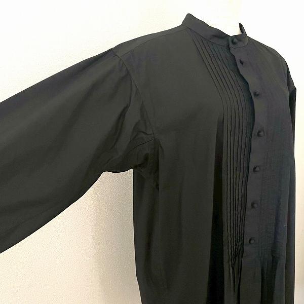 apc ASHA MDS イッセイミヤケ ISSEYMIYAKE チュニック 黒 ノーカラー 
