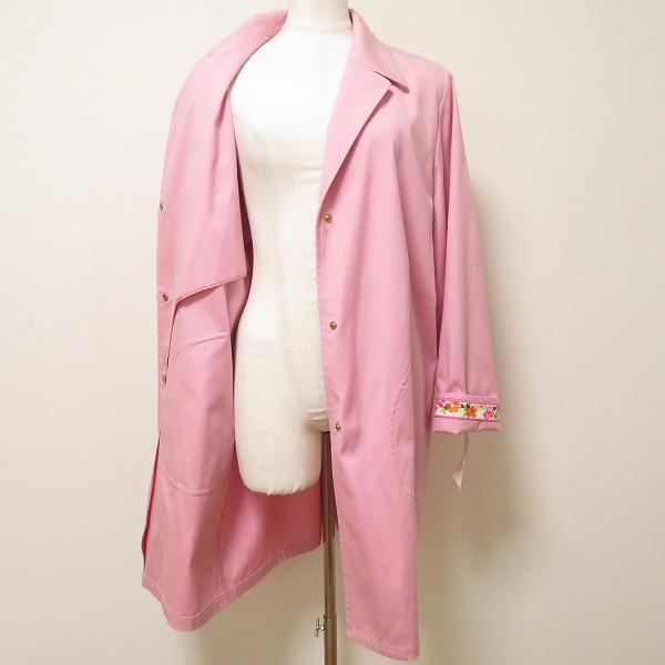 レディース LEONARD☆カシミヤ ダッフルコート☆レオナール☆ブルー