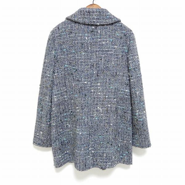 wnc ダックス DAKS コート 42 グレー系 ツイード 大きいサイズ