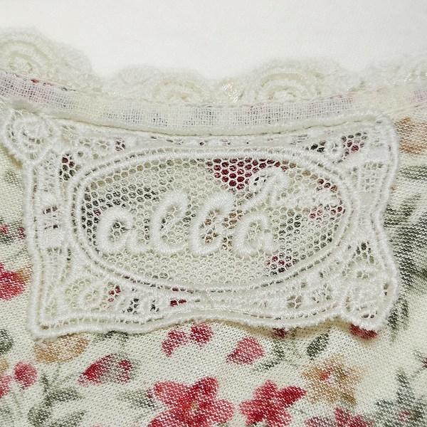 美品　インポートロッサ　テーラードジャケット　花柄刺繍　ステッチ　42￼ インポートロッサレディースジャケット42