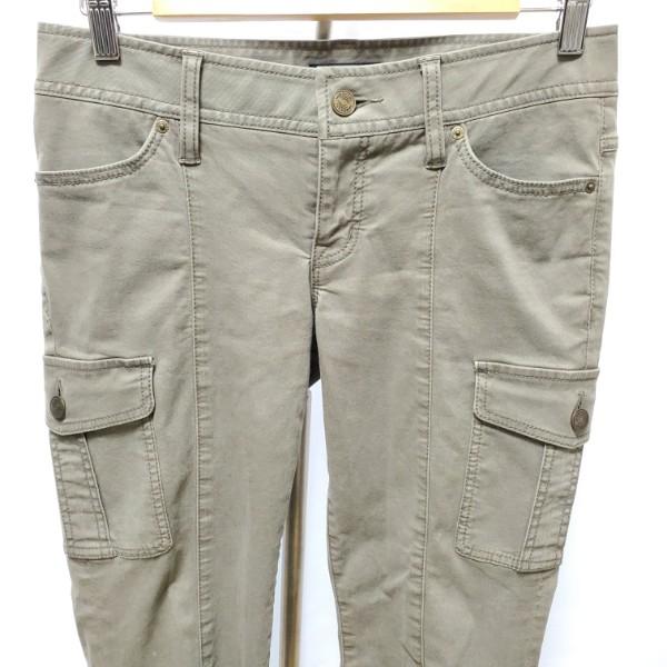 anc バーバリー BURBERRY パンツ 38 グレー 七分丈 カーゴパンツ
